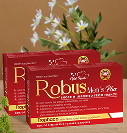 Robus Men's Plus (Hộp 3 vỉ X 10 viên nang cứng)